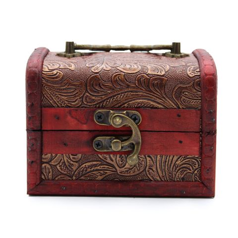 Floral Embossed Colonial Box