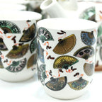 China Fans Herbal Teapot Set