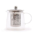 Flask Shape Glass Infuser Teapot  350ml