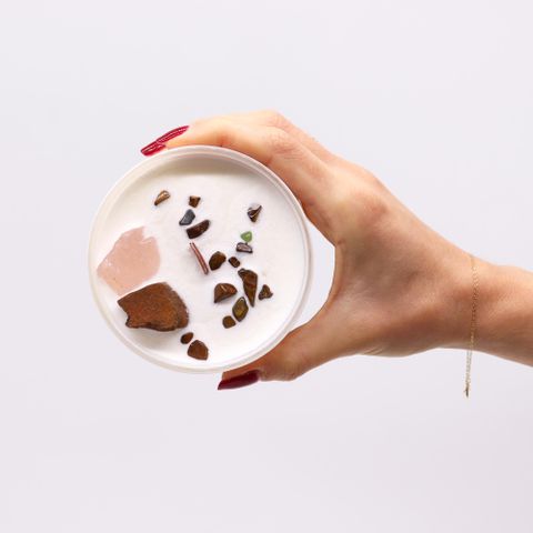 Sacral Chakra Crystal Candle