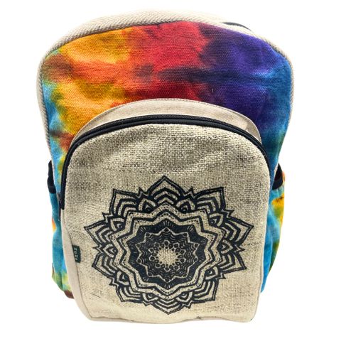 Mandala Hemp Large Backpack