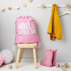 Eleanoras Girl's Personalised Sister Gym Bag PE Kit Bags