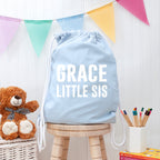 Eleanoras Girl's Personalised Sister Gym Bag PE Kit Bags