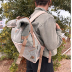 Sage Hemp Trekking Rolling Backpack