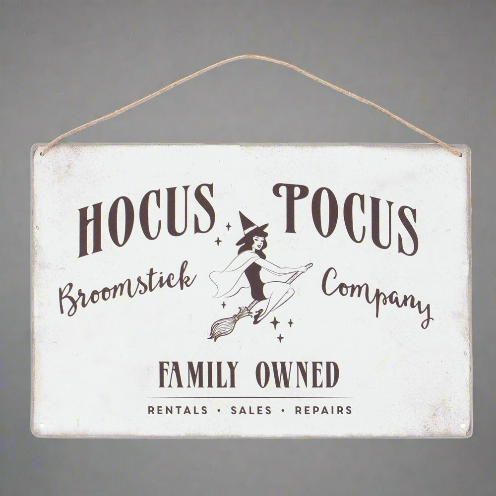 Eleanoras HOCUS POCUS BROOMSTICK COMPANY SIGN Signs & Plaques