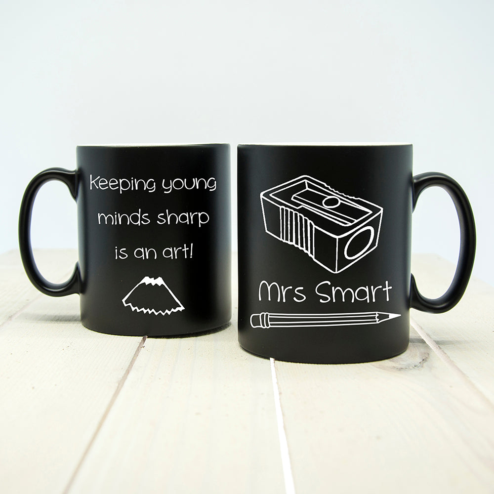 KEEPING YOUNG MINDS SHARP PERSONALISED MUG MUGS from Eleanoras
