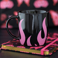 Pink Flame Mug