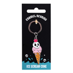 Ice Scream Cone Keyring