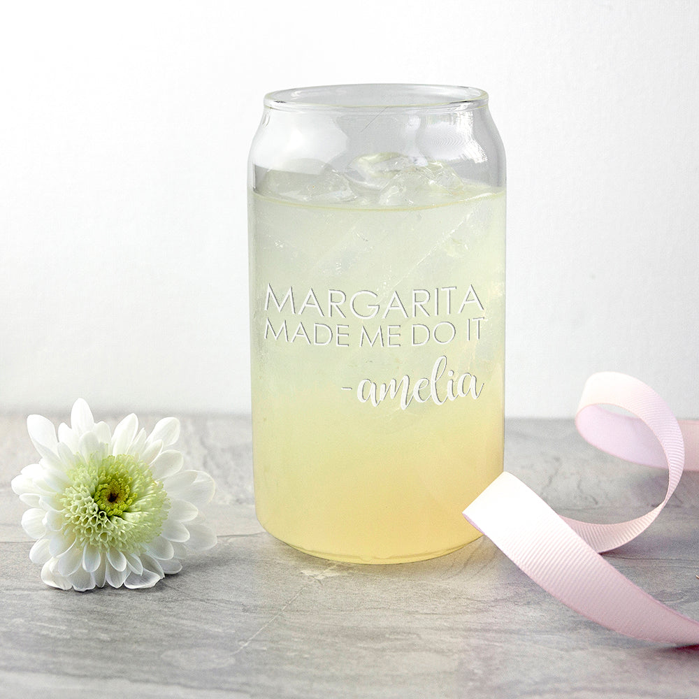 Eleanoras Guilty Pleasure Can Glass GLASSWARE