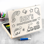 Eleanoras Personalised Colour Your Own Colouring Set Art & Craft Sets