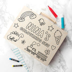 Eleanoras Personalised Colour Your Own Colouring Set Art & Craft Sets