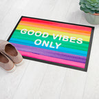 Eleanoras Personalised Rainbow Stripe Doormat Doormats