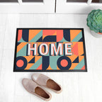 Eleanoras Personalised Retro Pattern Doormat Doormats