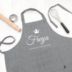 Eleanoras Personalised Contemporary Queen of the Kitchen Apron Aprons