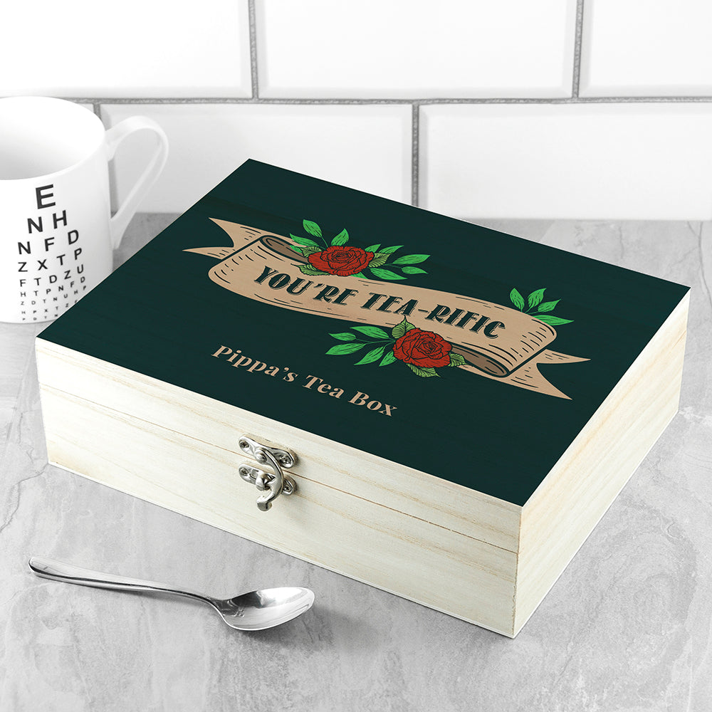 Eleanoras Personalised Tea-rific Tea Box Tea Boxes