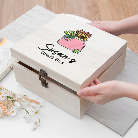 PERSONALISED CRAFT BOX