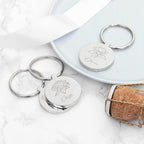 Eleanoras BIRTH FLOWER ROUND KEYRING Keyrings