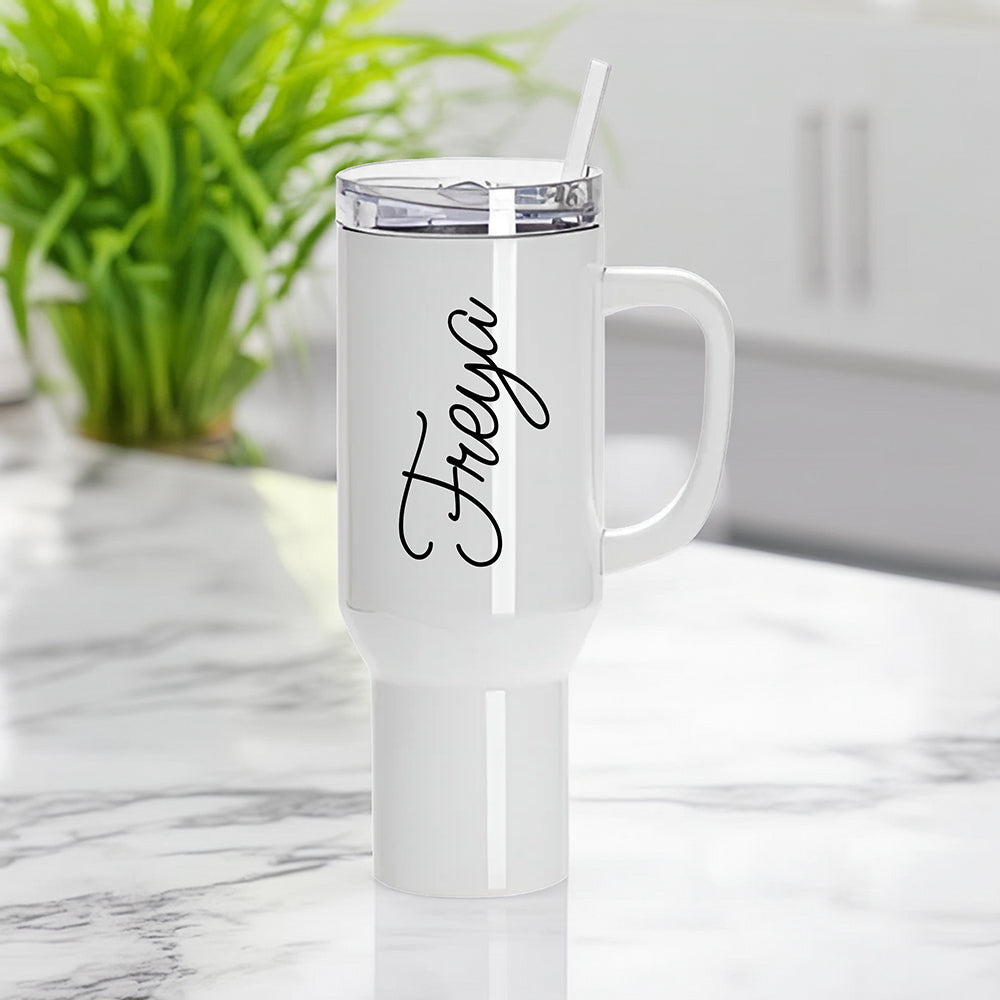 Eleanoras Personalised 40oz Signature Tumbler Travel Mug 