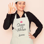 Eleanoras Queen Of The Kitchen Personalised Apron Aprons