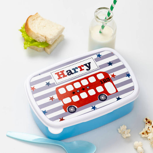 Eleanoras BUS PERSONALISED LUNCH BOX Lunch Boxes