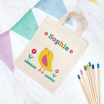 Eleanoras CHICK PERSONALISED PARTY BAG 