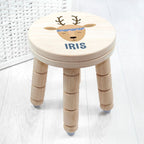 Eleanoras Personalised Cute Deer Stool Kids Stools