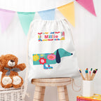 Eleanoras Personalised Dog PE Kit Bag PE Kit Bags