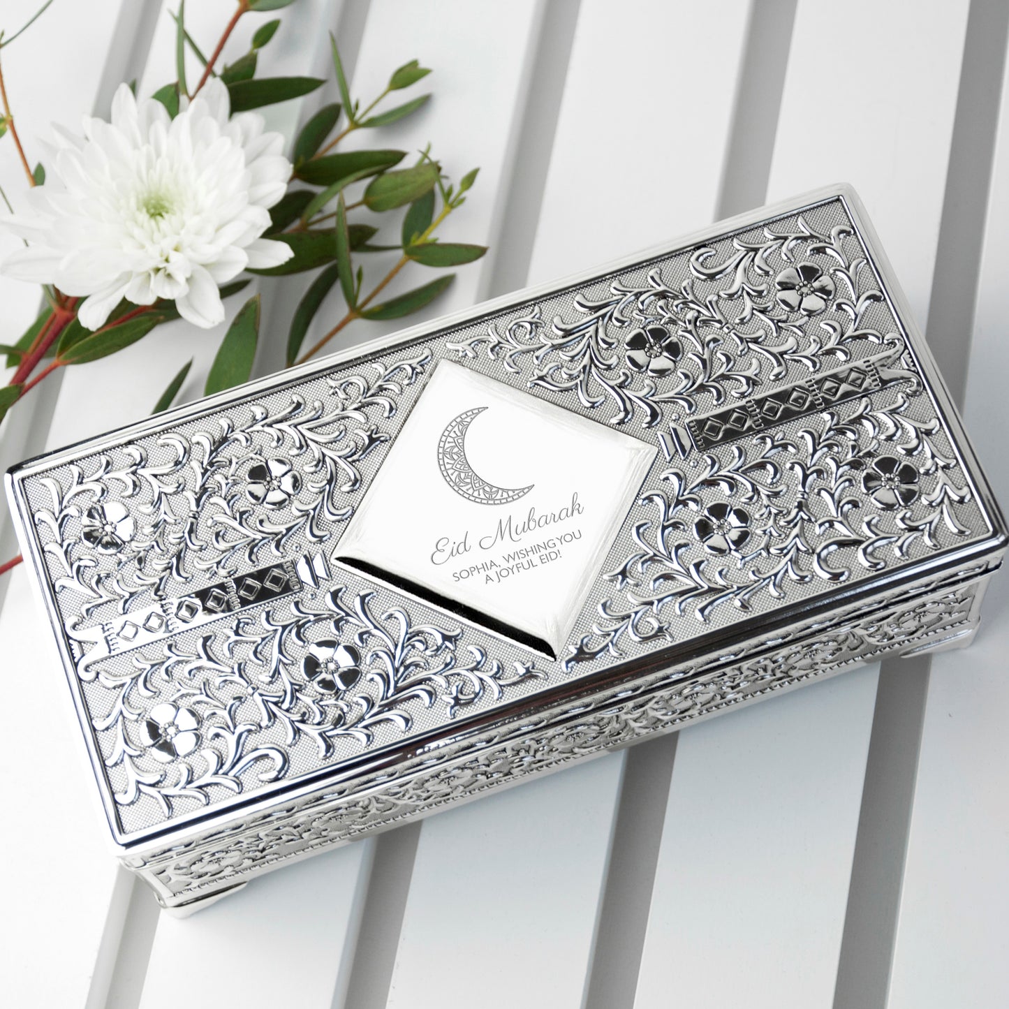 Eleanoras EID MUBARAK JEWELLERY TRINKET BOX Jewellery Storage