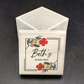 Eleanoras Personalised Floral Frame Seeds Box Boxes & Chests
