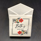 Eleanoras Personalised Floral Frame Seeds Box Boxes & Chests