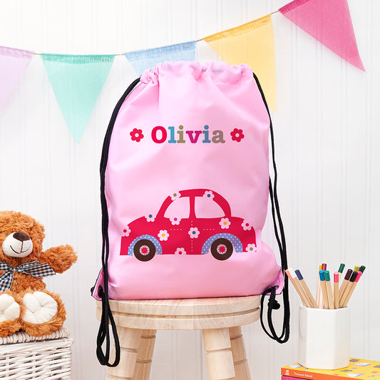 Eleanoras CAR PERSONALISED WATERPROOF SWIM BAG KIT BAGS