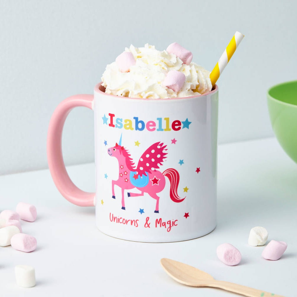 Eleanoras UNICORNS & MAGIC PERSONALISED MUG MUGS