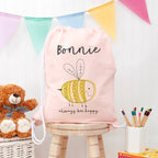 Eleanoras Buzzing Bee Personalised Nursery Bag 