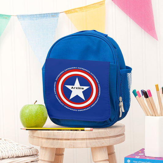 Eleanoras SUPER HERO STAR PERSONALISED LUNCH BAG Lunch Bags