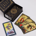 Let the Magic Begin Gold Foil Tarot  Gift Box