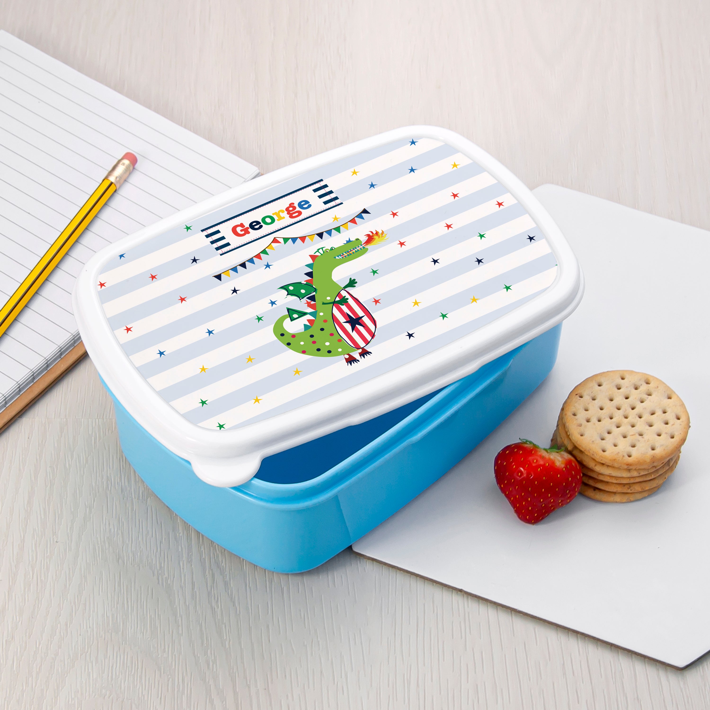 Eleanoras Personalised Dragon Lunch Box Lunch Boxes