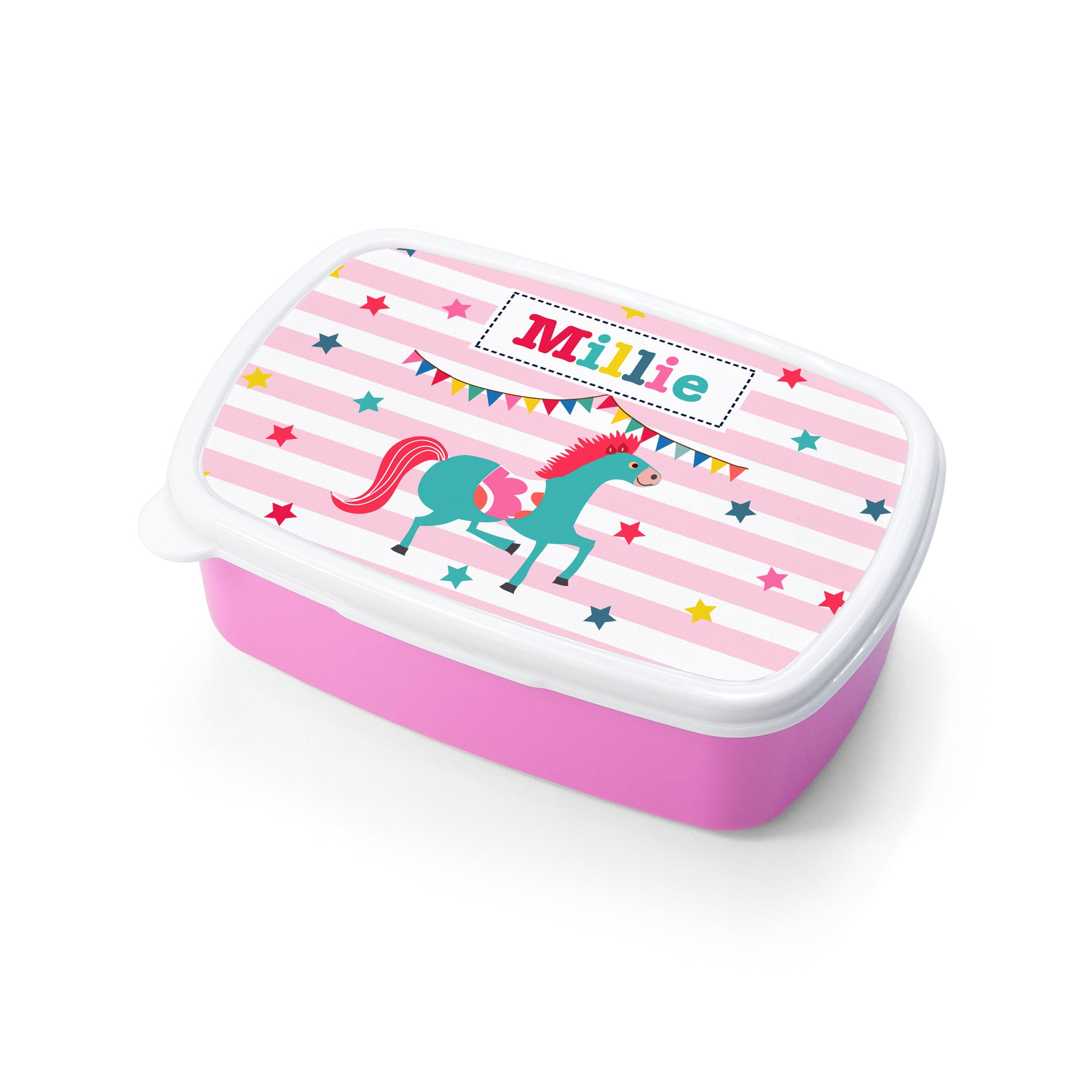 Eleanoras CIRCUS HORSE PERSONALISED LUNCH BOX Lunch Boxes