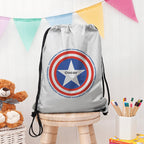 Eleanoras Personalised Super Hero Waterproof Swim Bag Swim / Kit Bags