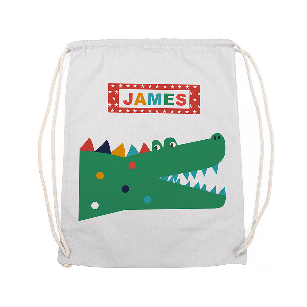 Eleanoras Personalised Crocodile PE Kit Bag PE Kit Bags