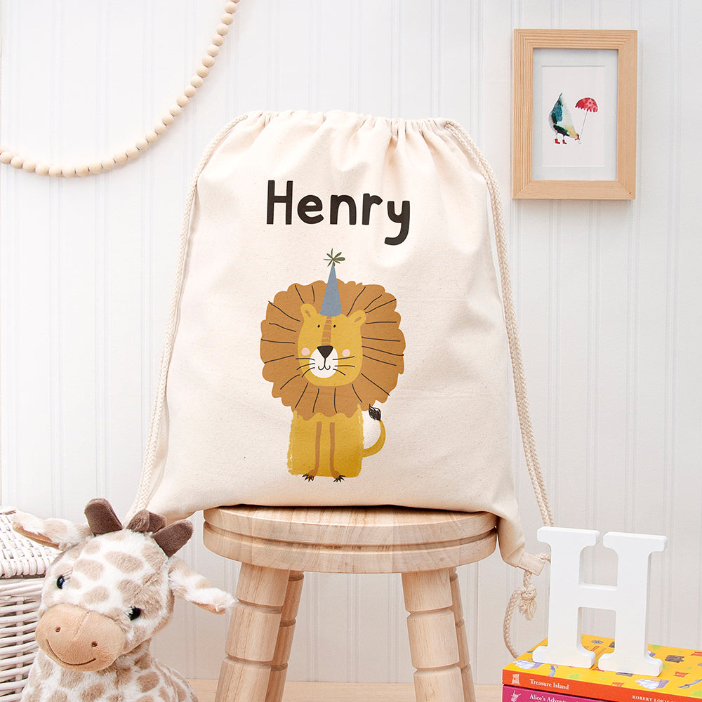 Eleanoras LION PERSONALISED NURSERY BAG 