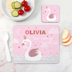 Swan Placemat Set | Personalised