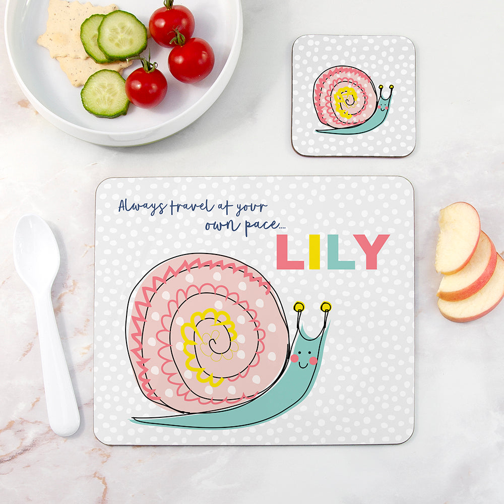 SNAIL PLACEMAT SET