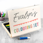 Eleanoras Colourful Personalised Colouring Set 