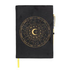 Eleanoras Astrology Wheel Journal With Black Obsidian Pen Notebooks