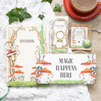 Eleanoras Magic Happens Here Mushroom Sign Signs & Plaques