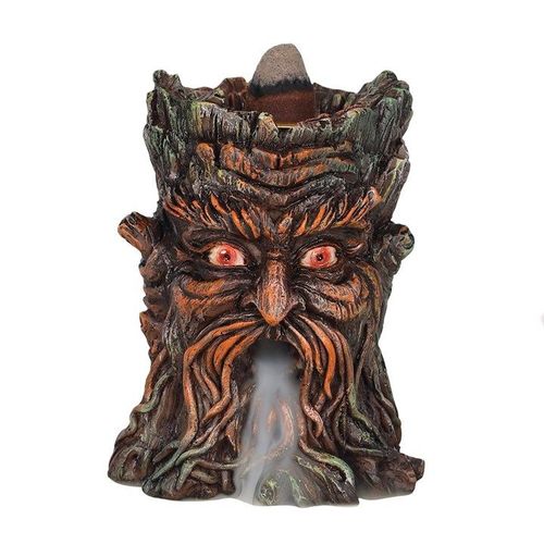 Eleanoras Small Green Man Backflow Incense Burner Incense Holders