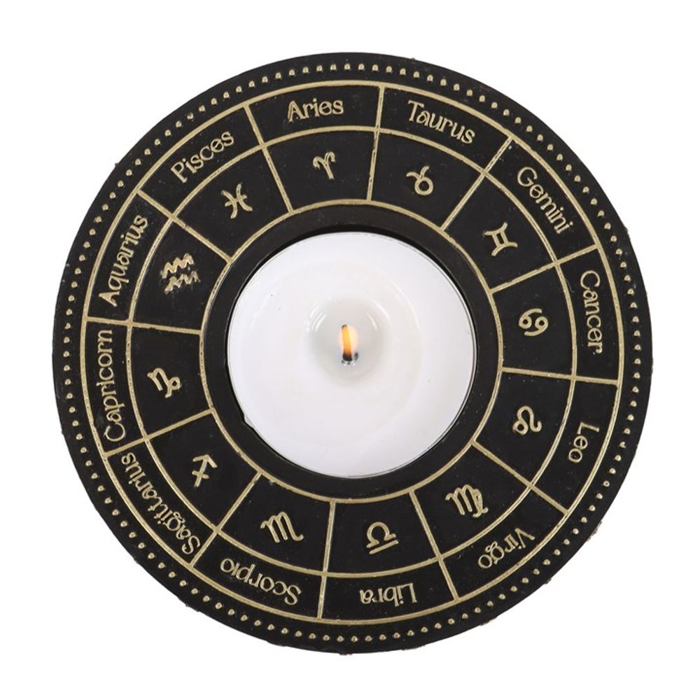 Eleanoras Astrology Wheel Tealight Candle Holder Candle Holders
