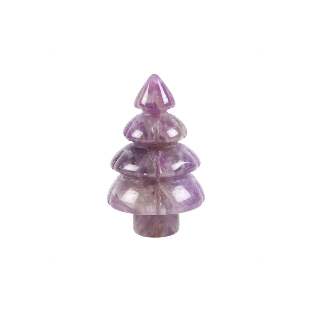 Eleanoras AMETHYST CRYSTAL CHRISTMAS TREE IN A BAG CRYSTALS