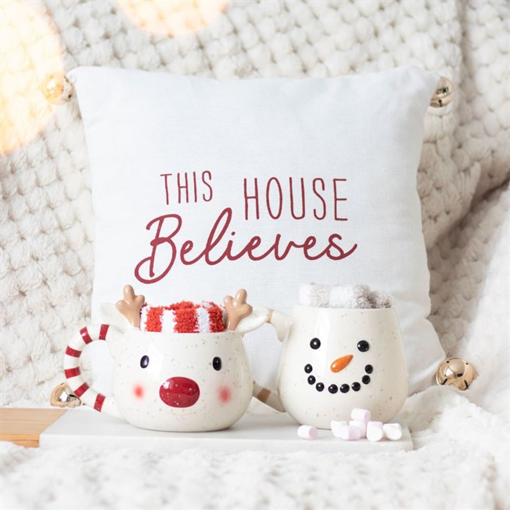 Eleanoras SNOWMAN MUG & SOCKS SET Mugs