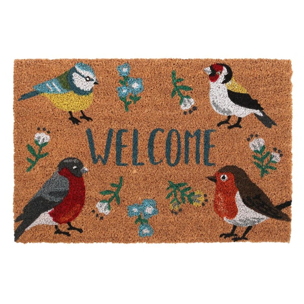 BRITISH GARDEN BIRDS DOORMAT